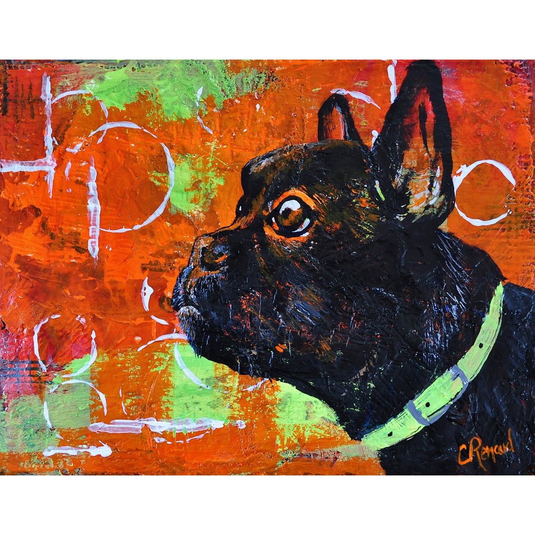 Carole Renaud - Playful Pooch